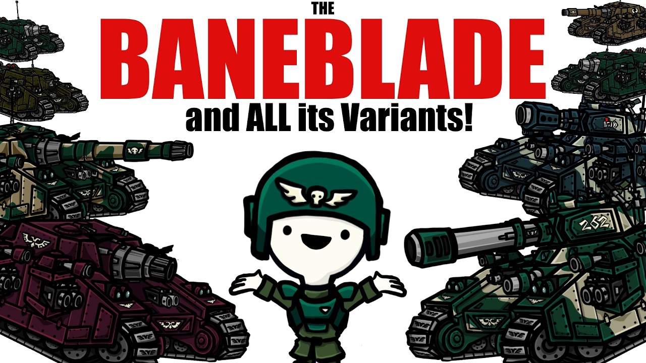 THE BANEBLADE: COOLEST Tank in 40k | Warhammer 40k Lore