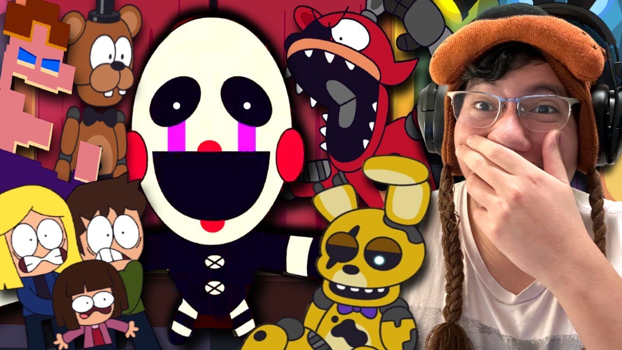 THIS WAS INSANELY HILARIOUS!! || FIVE NIGHTS AT FREDDY'S 2 MOVIE RETOLD | ANIMATION REACTION