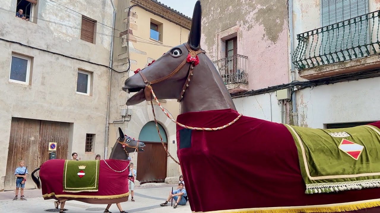 CERCAVILA de les MULASSES de Valls (Festa Major La Masó 2023)