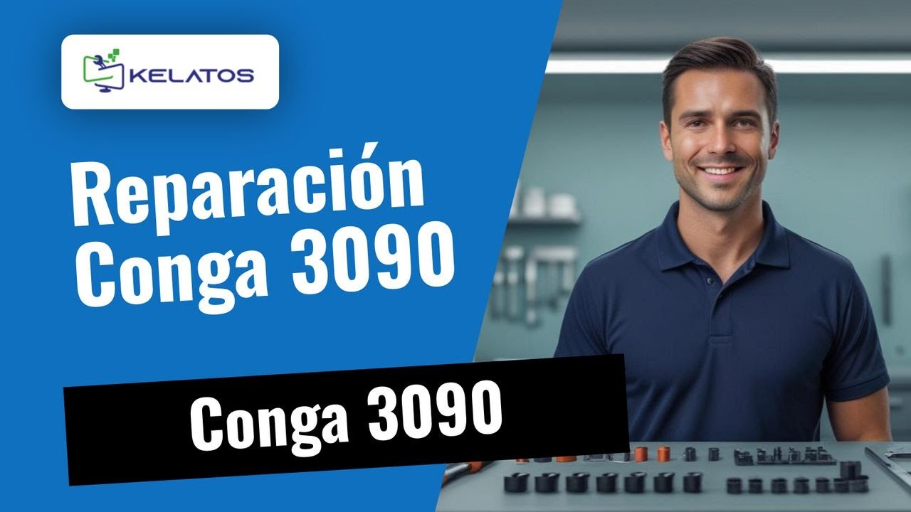 ¿Rueda atascada en tu Conga 3090? 🛠️ Reparación y mantenimiento
