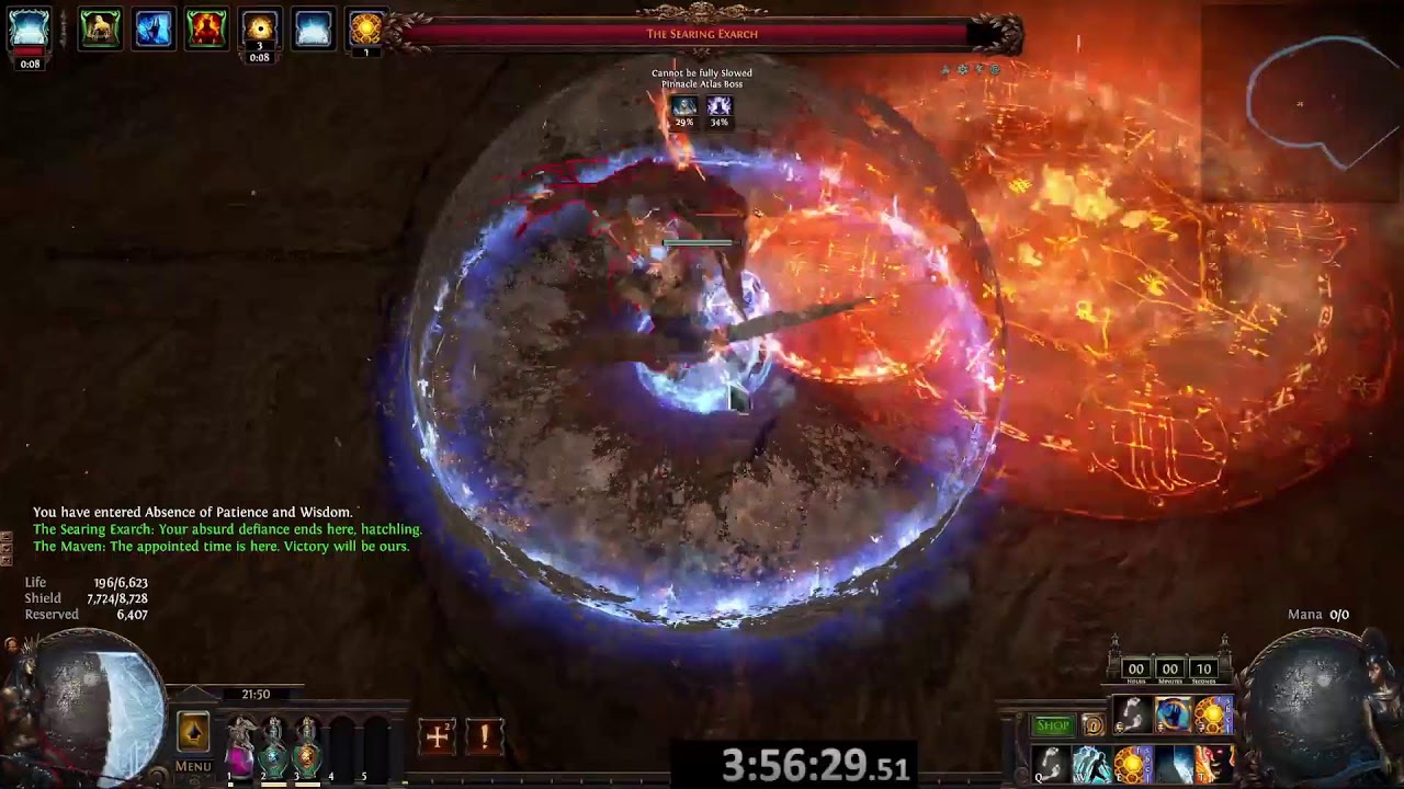E-blade Leveling / Early Maps test (working on updating E-Blade Inquis Guide)