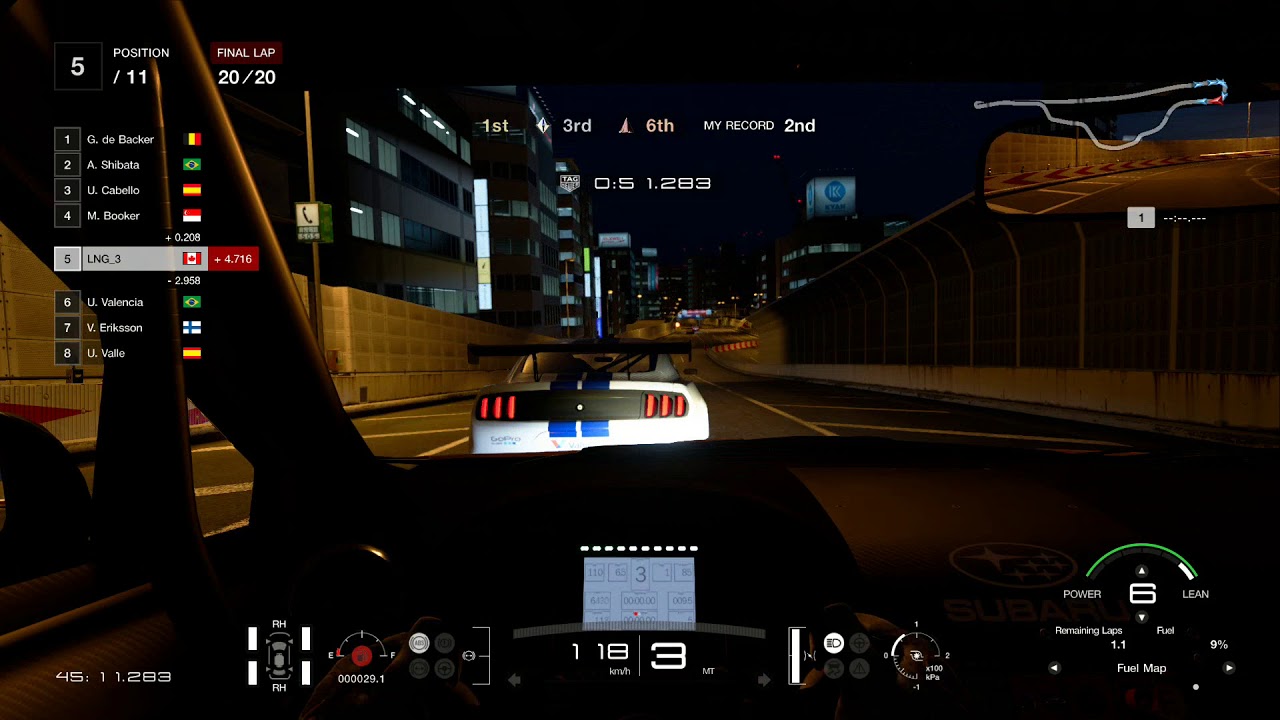Gran Turismo Sport - Driving School 40 - Tokyo Expressway - Complete The Race Saving Fuel