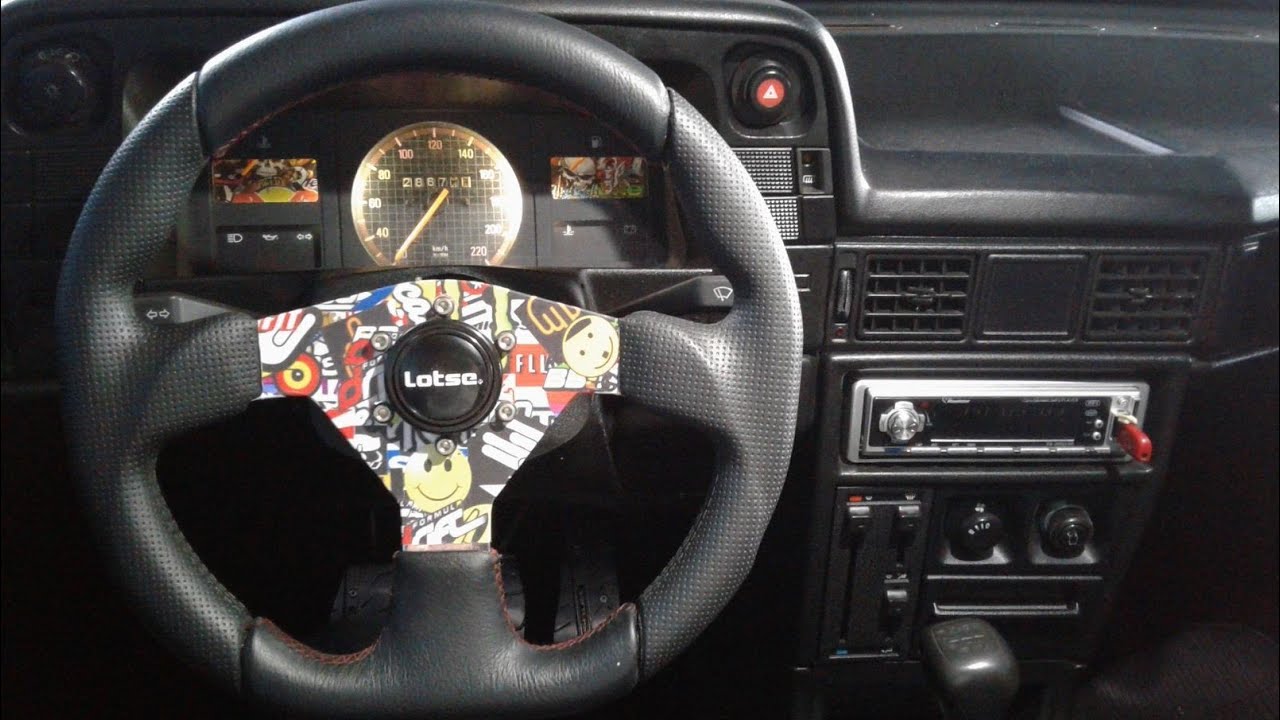 como trocar a lâmpada do painel do Kadett