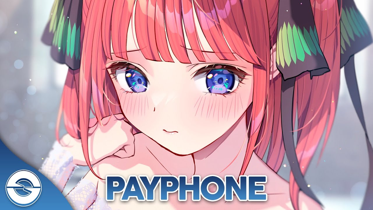 Nightcore - Payphone (Lyrics)