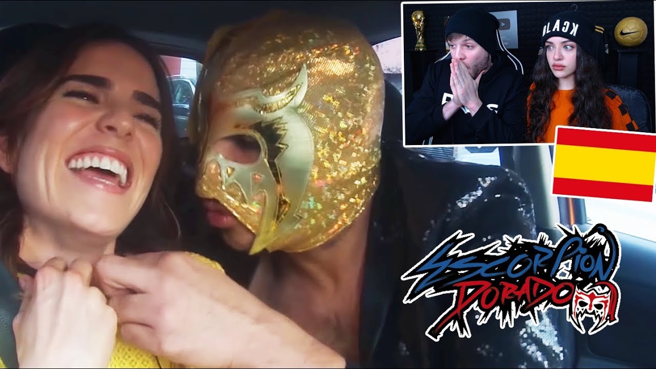 ESPAÑOLES REACCIONAN A ESCORPIÓN DORADO CON KARLA SOUZA