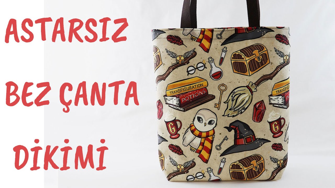 Astarsız Kumaş Çanta Dikimi 