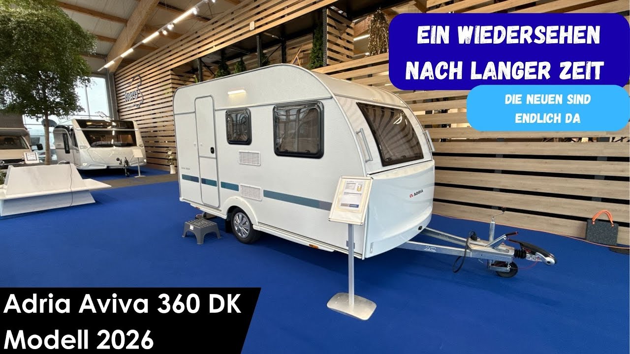 Wir haben endlich wieder einen Adria bei uns! Adria Aviva 360 DK Modell 2026