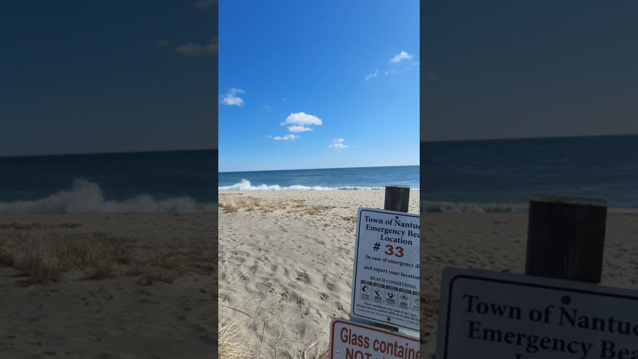 Beach Location 33. #siasconset #beach #waves #enjoynantucket