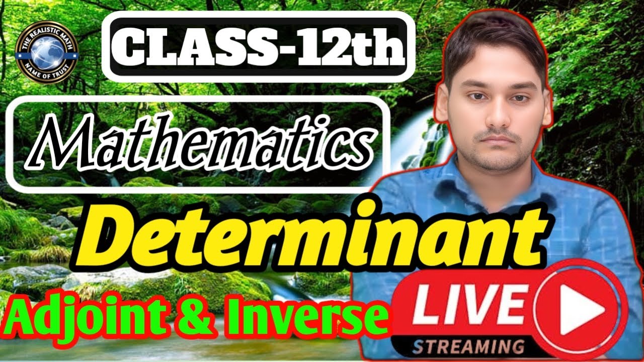 ||Class 12 Maths Chapter 4||Determinants Lecture 7||Concept + Examples| |New Session 2025-26||