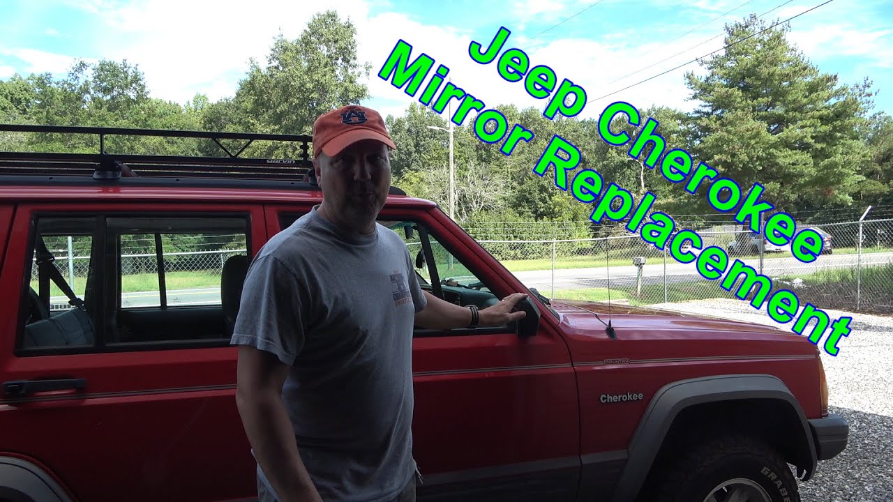 Замена бокового зеркала Jeep Cherokee XJ 1984 - 2001 гг.