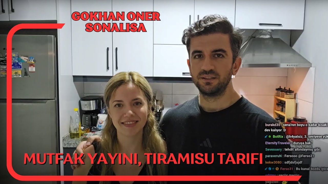 SONALİSA İLE GÖKHAN ÖNER TİRAMİSU YAPIYOR