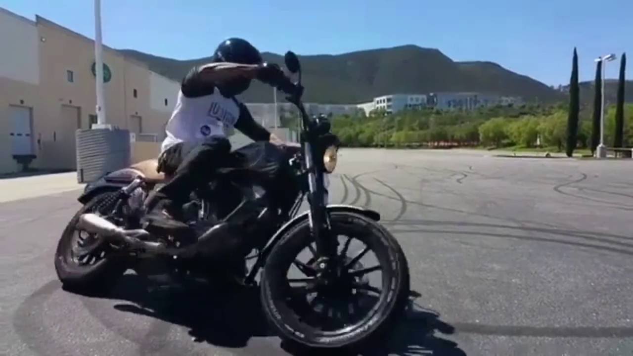 TheRideTV: TOP 10 Harley wheelie, burnouts, donuts & crashes compilation 6