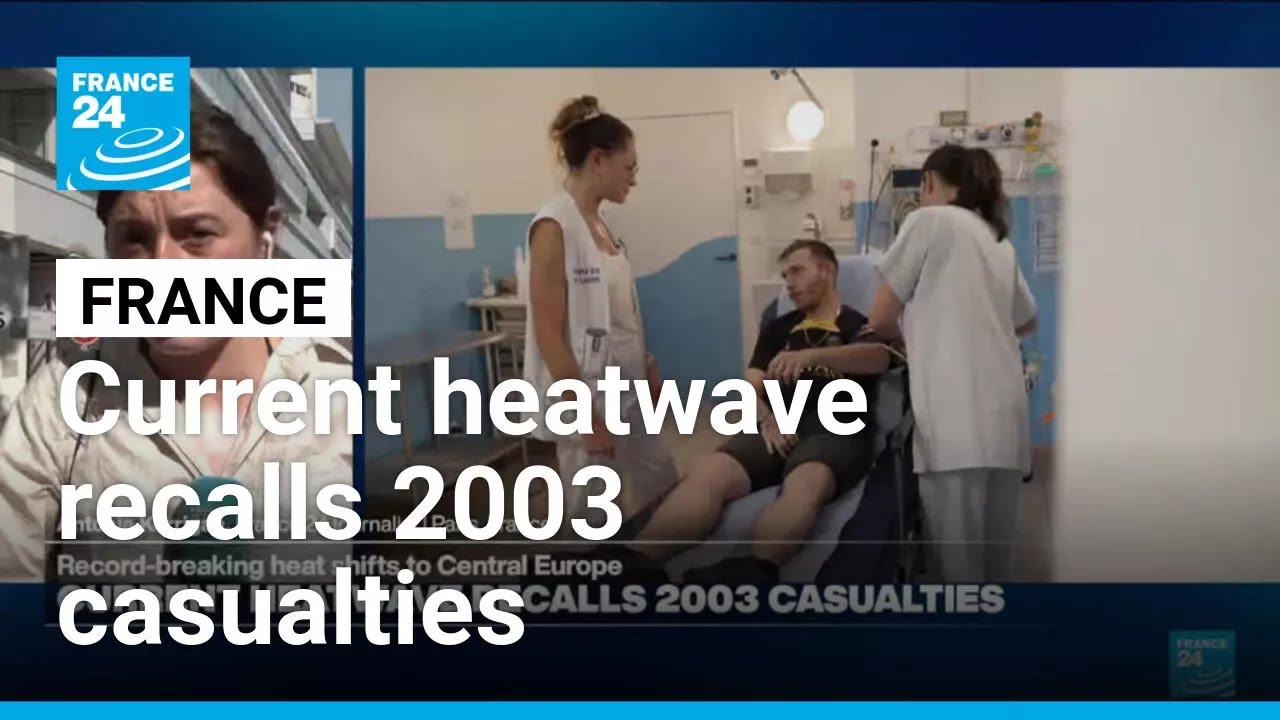 France: Current heatwave recalls 2003 casualties &bull; FRANCE 24 English