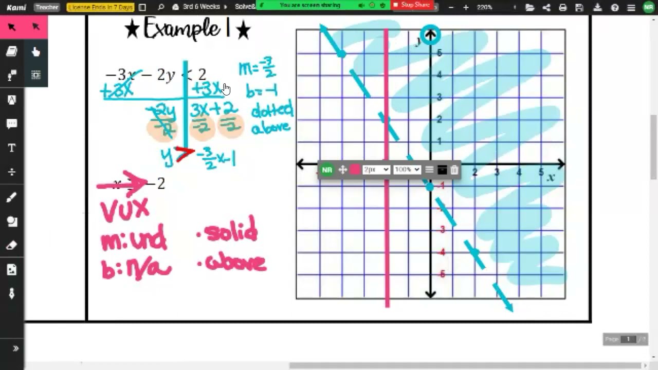 Solve & Graph Systems of Inequalities Pt.1 11/18