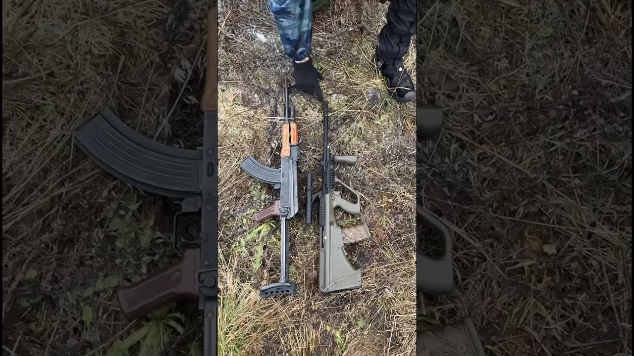Ещё худшая пушка в мире. AUG #airsoft #страйкбол #gun #military