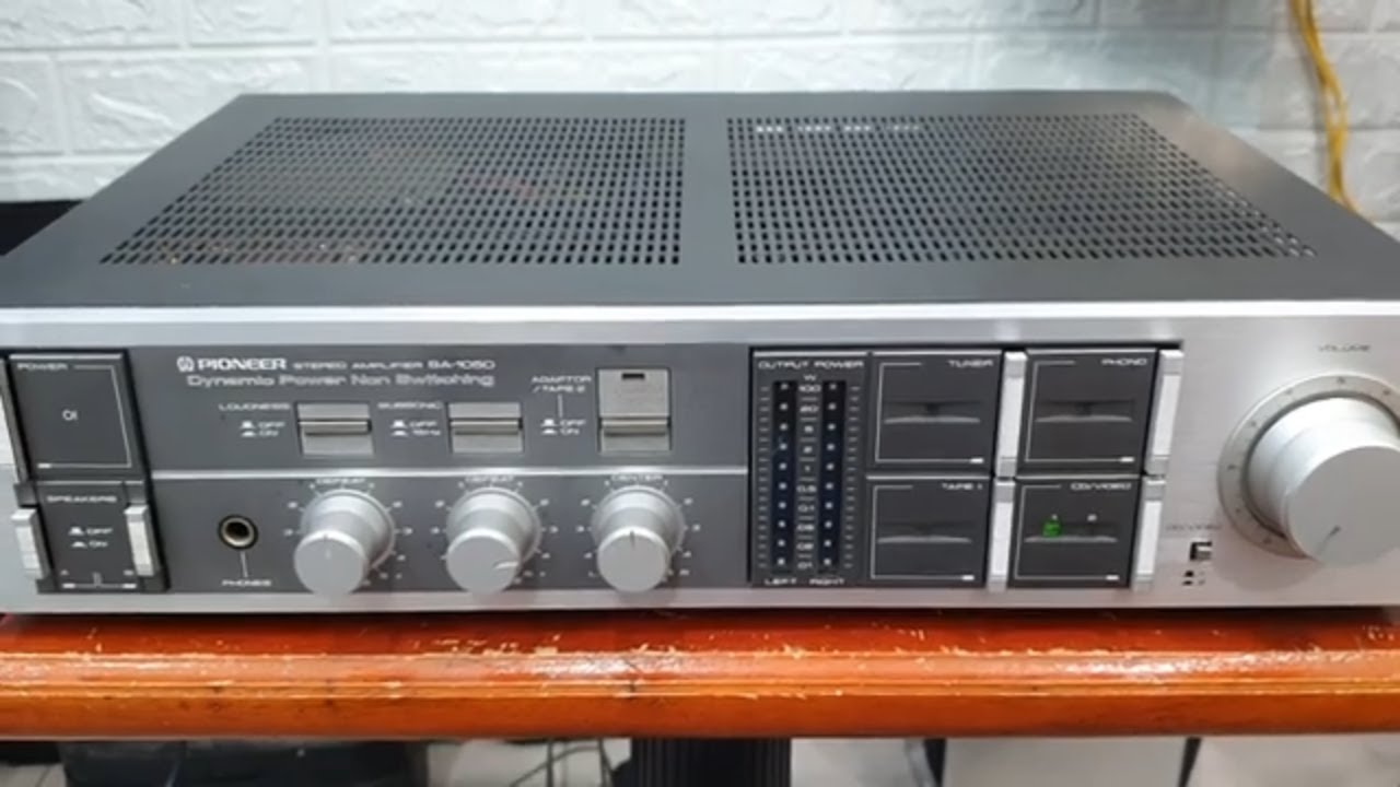Đã bán/Amply Pioneer SA 1050 - 170W đánh khỏe chất âm hay, giá tốt