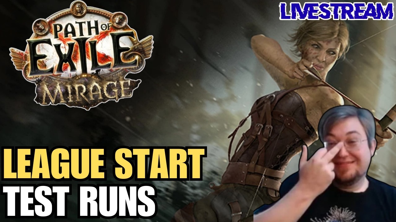 [LIVE]  Path of Exile | League Start Deadeye Testing !discord