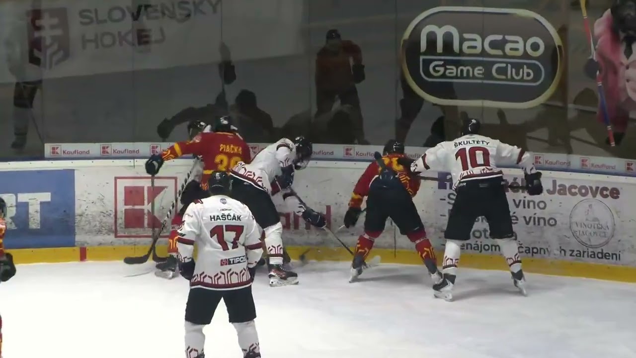 37. kolo HC MUŠLA Topoľčany - HK Gladiators Trnava 5:1(HIGHLIGHTY)