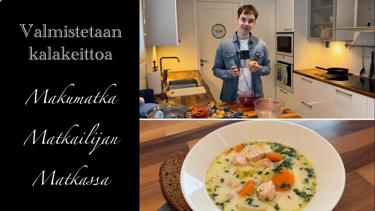 Tehd&auml;&auml;n kalakeittoa - Matkailijan keitti&ouml;ss&auml;