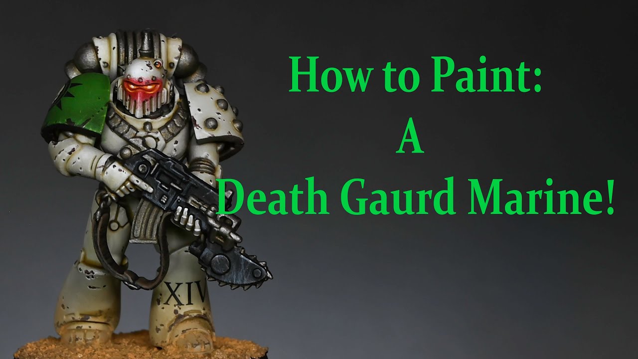 How to Paint: Death Guard for the Horus Heresy