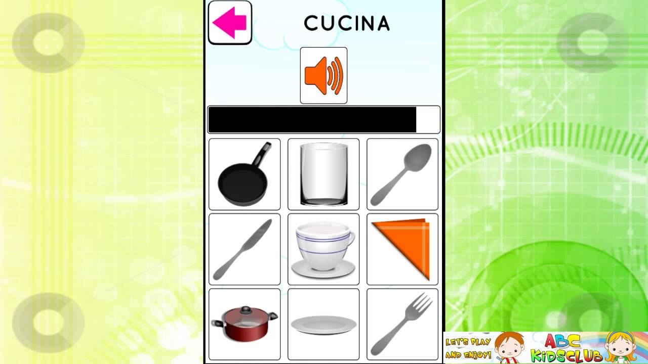 ABC Italiano - Cucina | Best Games from ABC KidsClub