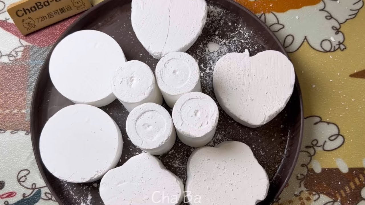 Special Shaped Chalk Test & Review | By @yiouasmrchalk 