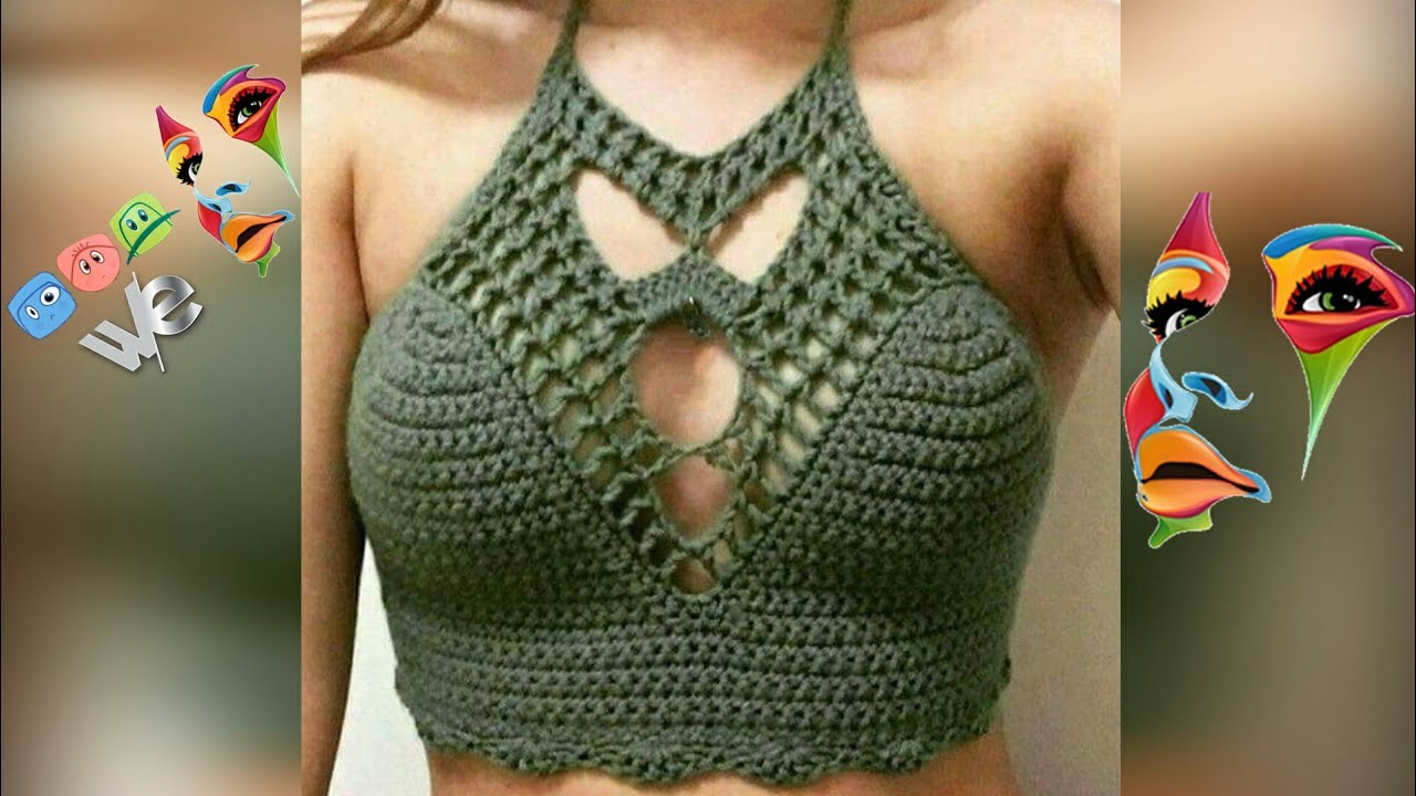 حيل وافكار للملابس الداخليه والبيكينى بالكروشيه