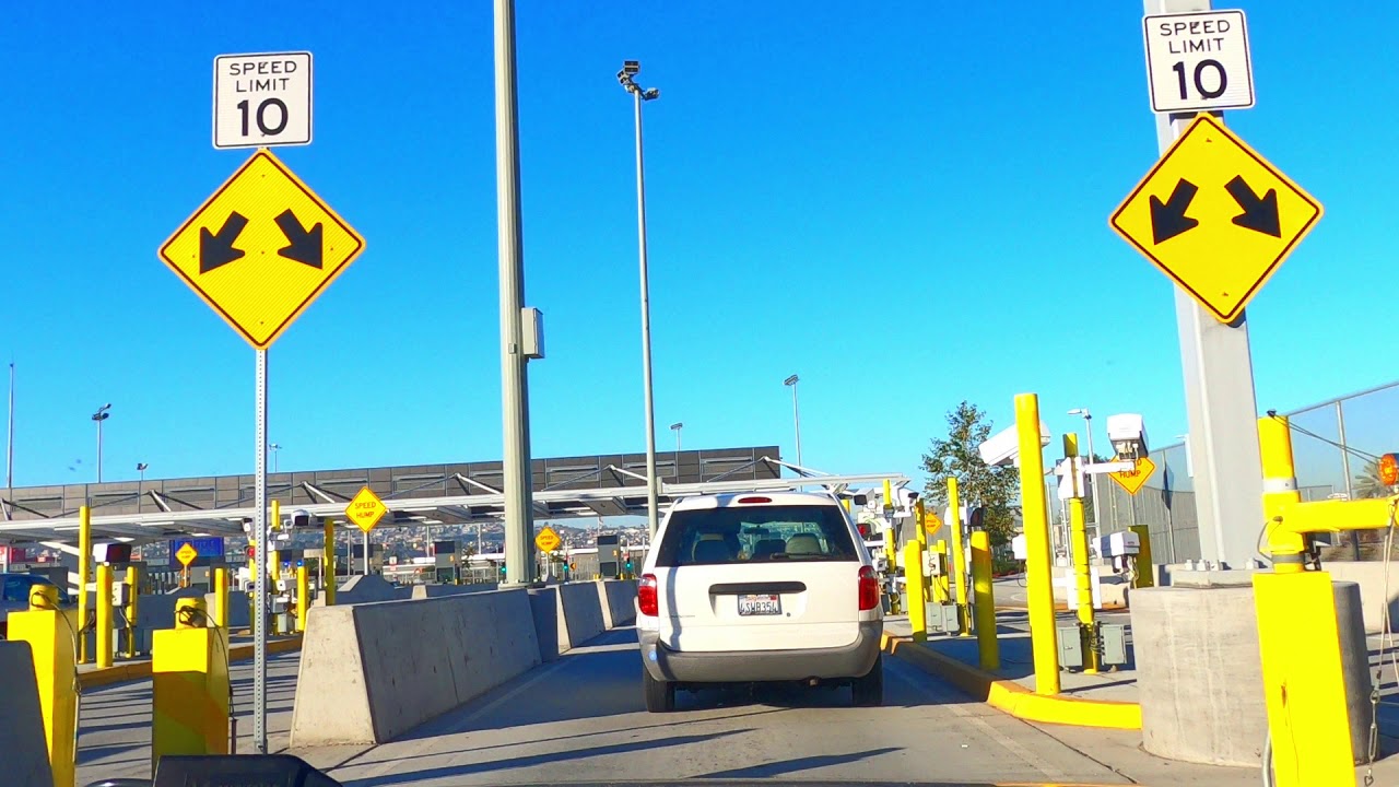 Driving from San Diego to Tijuana