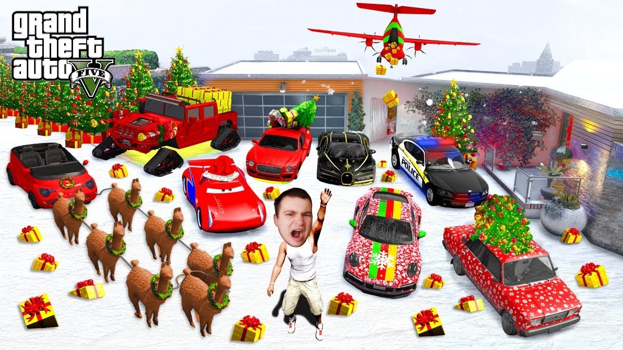Kradem SVE Bozicne Automobile u GTA 5
