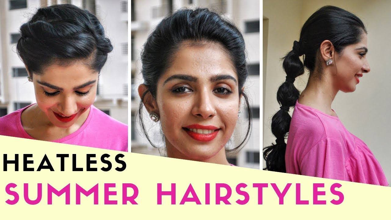 NO HEAT NO CURLING - Quick Summer Hairstyles