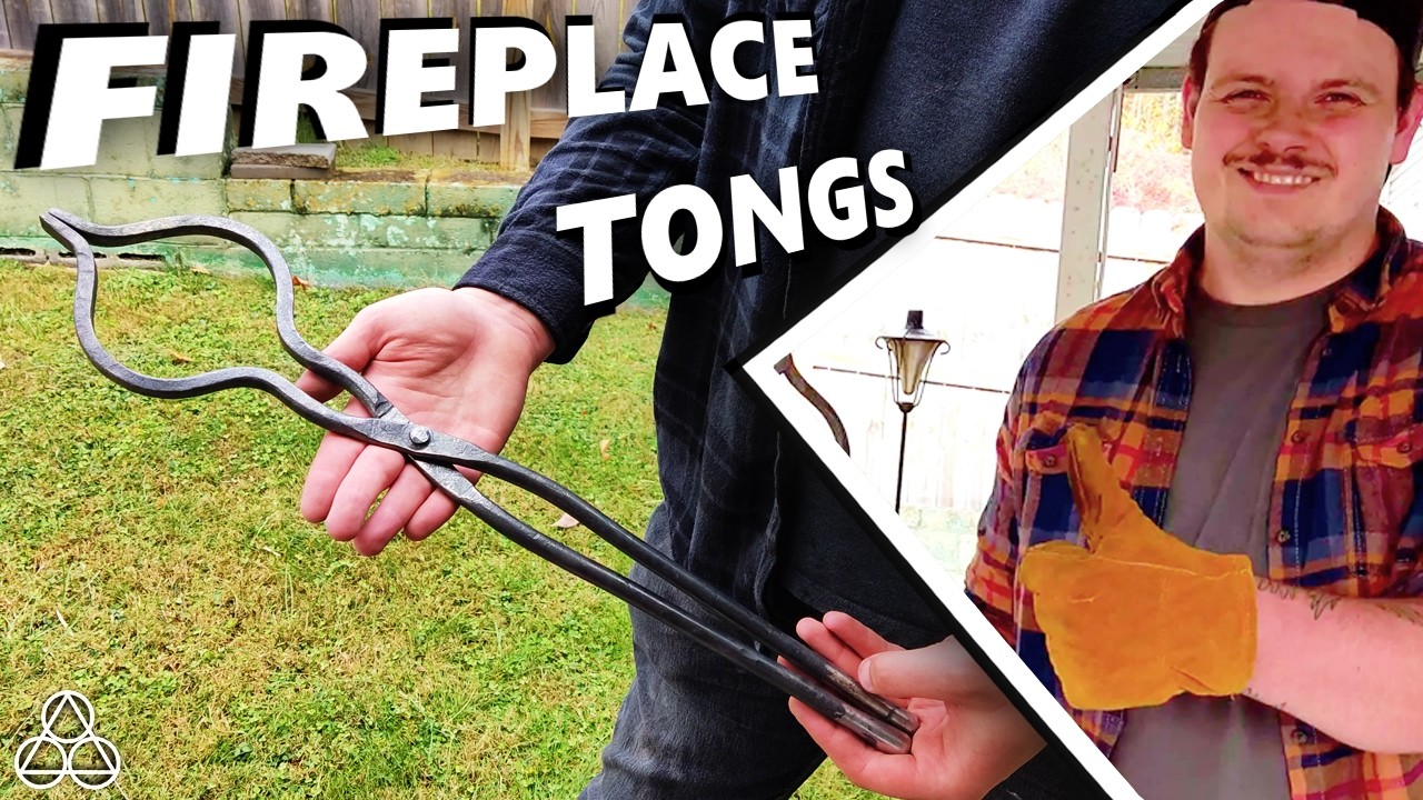 I Forged My Own Fireplace Tongs
