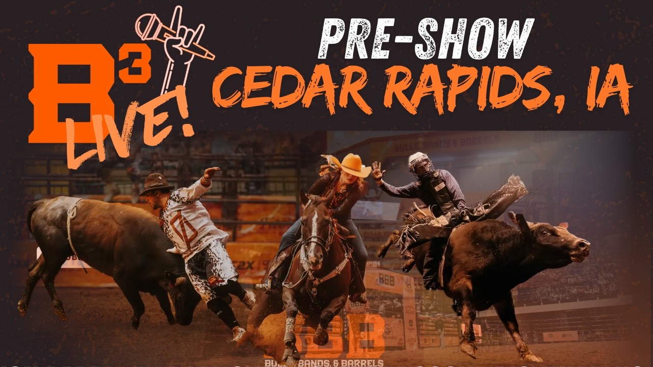 B3 LIVE! Pre-Show — Stop #4 | Cedar Rapids, IA 🔥