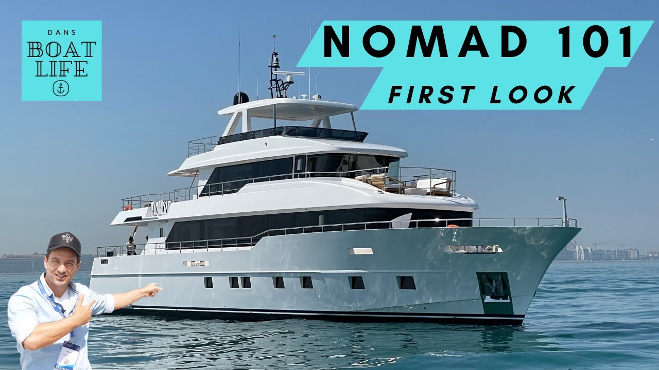 Яхта Nomad 101 Explorer от Gulf Craft — полное пошаговое руководство с характеристиками в описани...