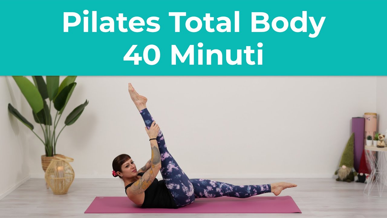 Pilates Total Body 40 Minuti - Esercizi di Pilates a casa