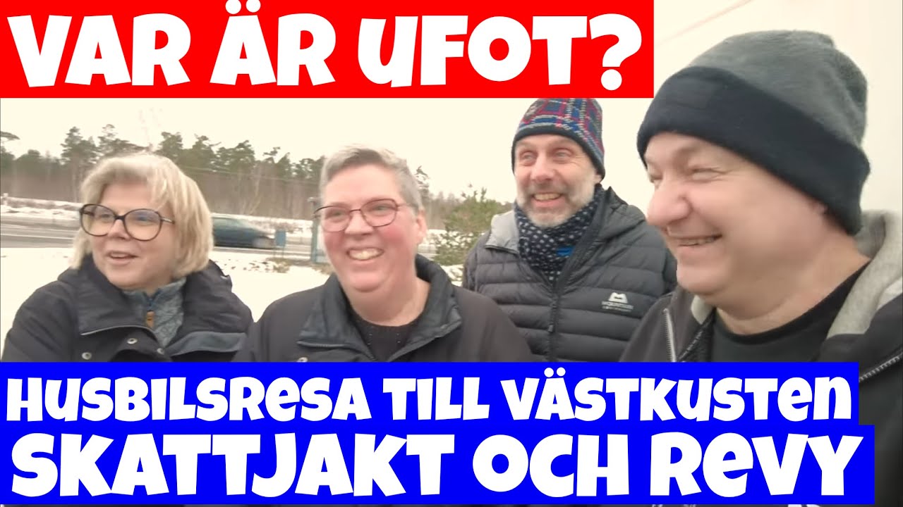Titta ett UFO! Husbilsresa med galna sk(r)att och upptåg. #husbilsliv  #husbilsresor  #kommaframöl