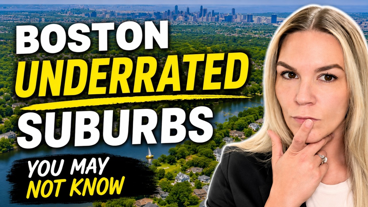 BOSTON Suburbs (You May NOT Know) in 2026! 🤯