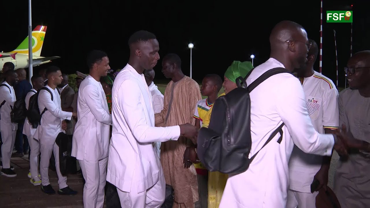 CAN Côte d'Ivoire 2023: les Lions du Sénégal sont bien arrivés à  Yamoussoukro
