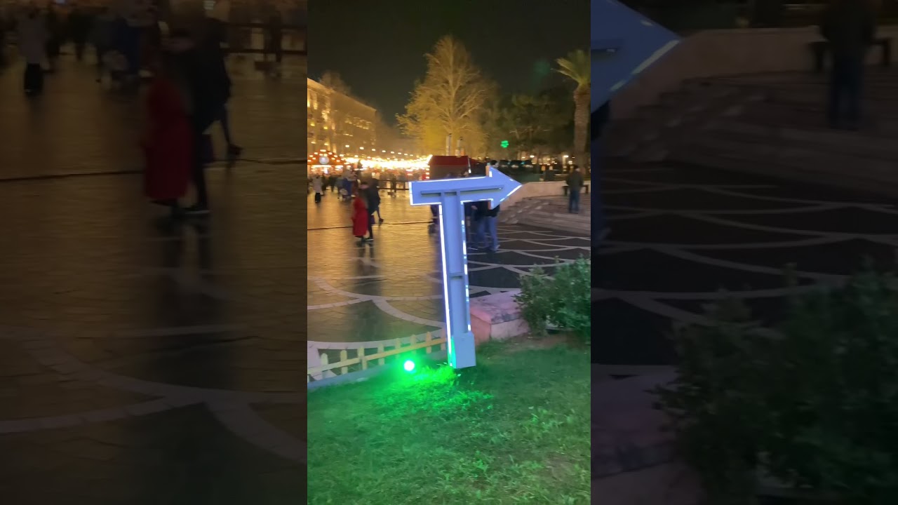 Baku weekend in Tarqoviy street