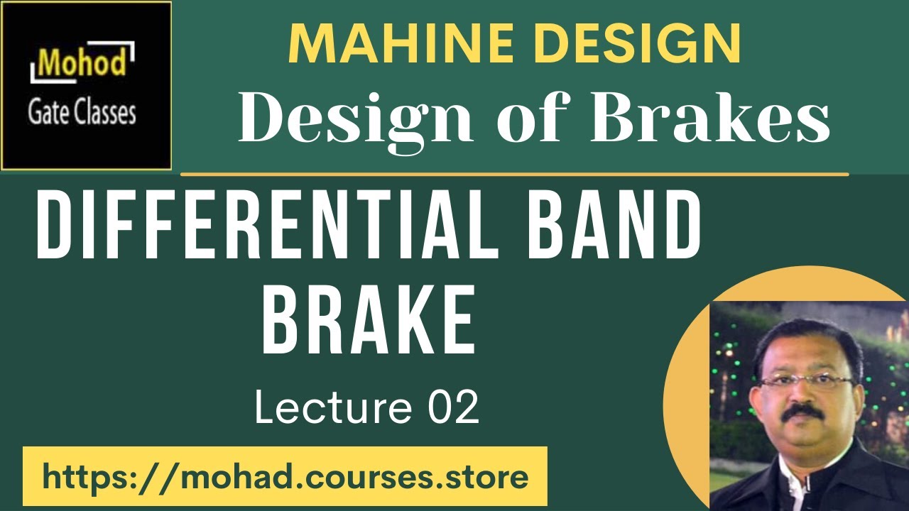Design of Brakes   Differential band brake