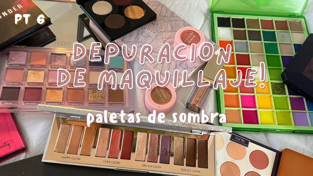 Depurando y renovando mis paletas de sombras  // 2023