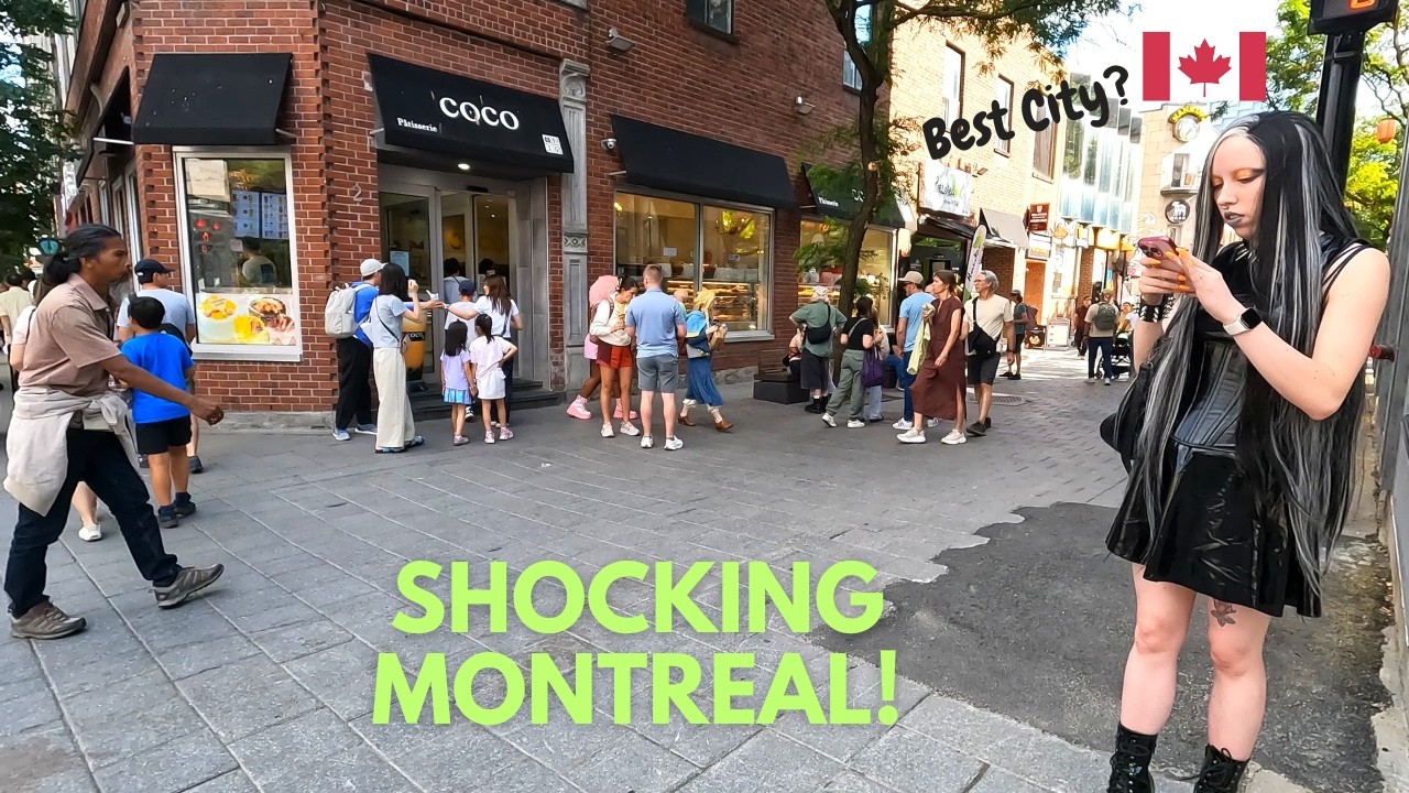Is Montreal Cleaner Than Toronto? Friday Night Walking Tour 🇨🇦