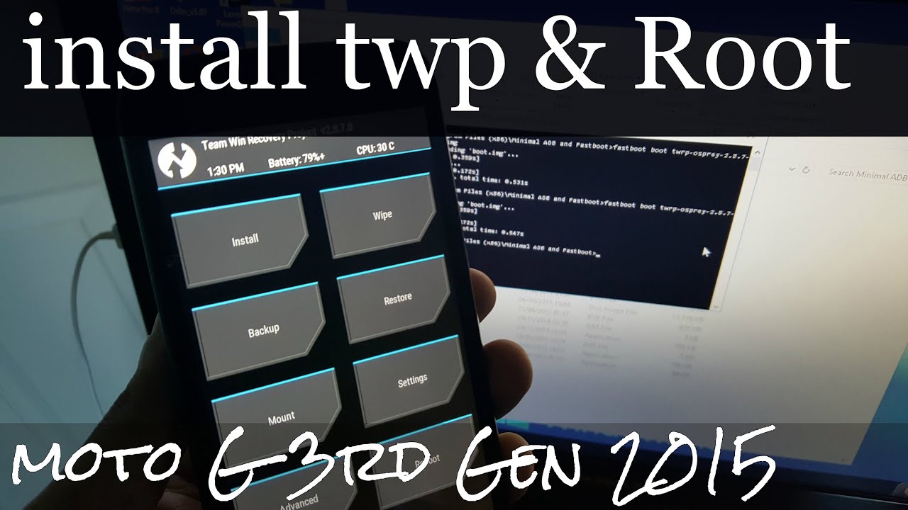 How to ROOT Moto G 3rd Gen 2015 (Install Twrp Recovery Easy Tutorial )