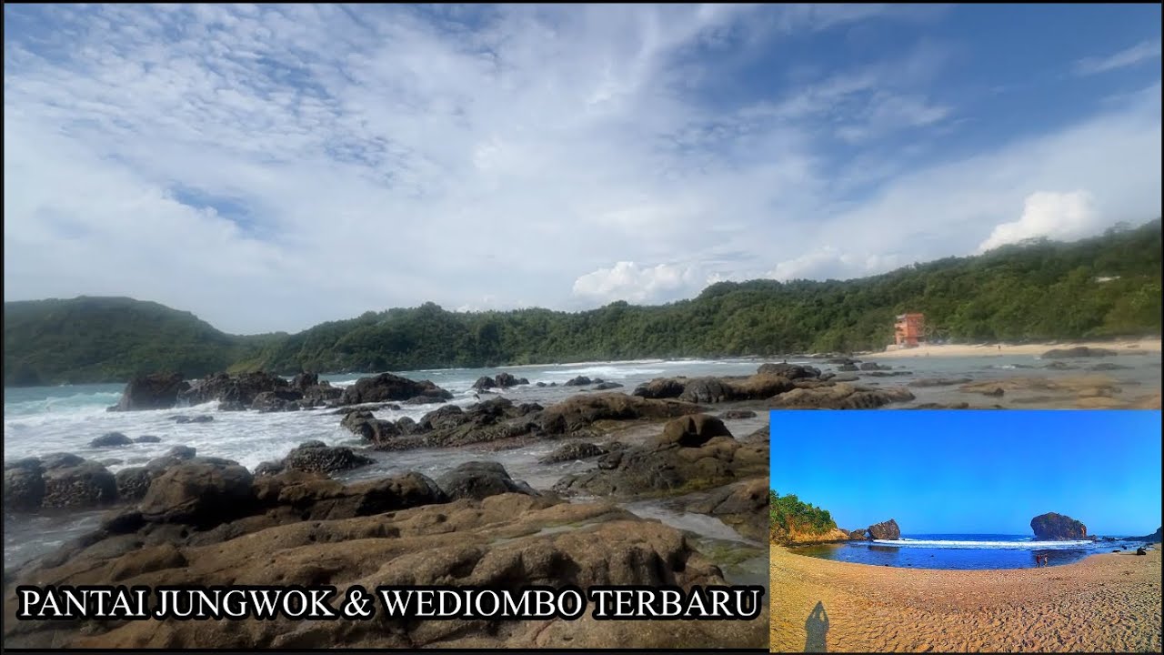 PANTAI JUNGWOK & WEDIOMBO TERBARU ‼️ 2025 #wisatajogja #yogyakarta #pantaiselatan 