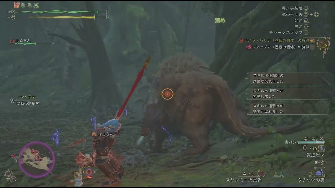 ラバラバリナからのドシャグマ討伐してきた！