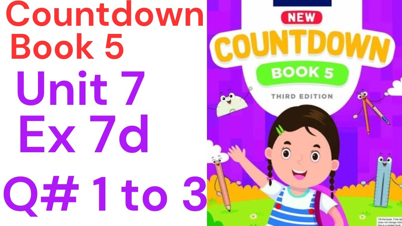 oxford countdown book class 4 Unit 7 Ex 7d| class 4 Unit 7 Ex 7d Q# 1 to 3@ytacademy198