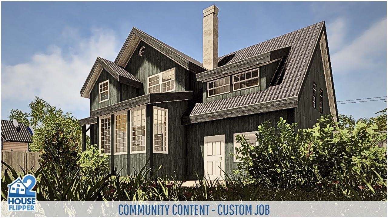 House Flipper 2 | Multicolor House | 10+ Different Colors | Full Renovation | Two Story House