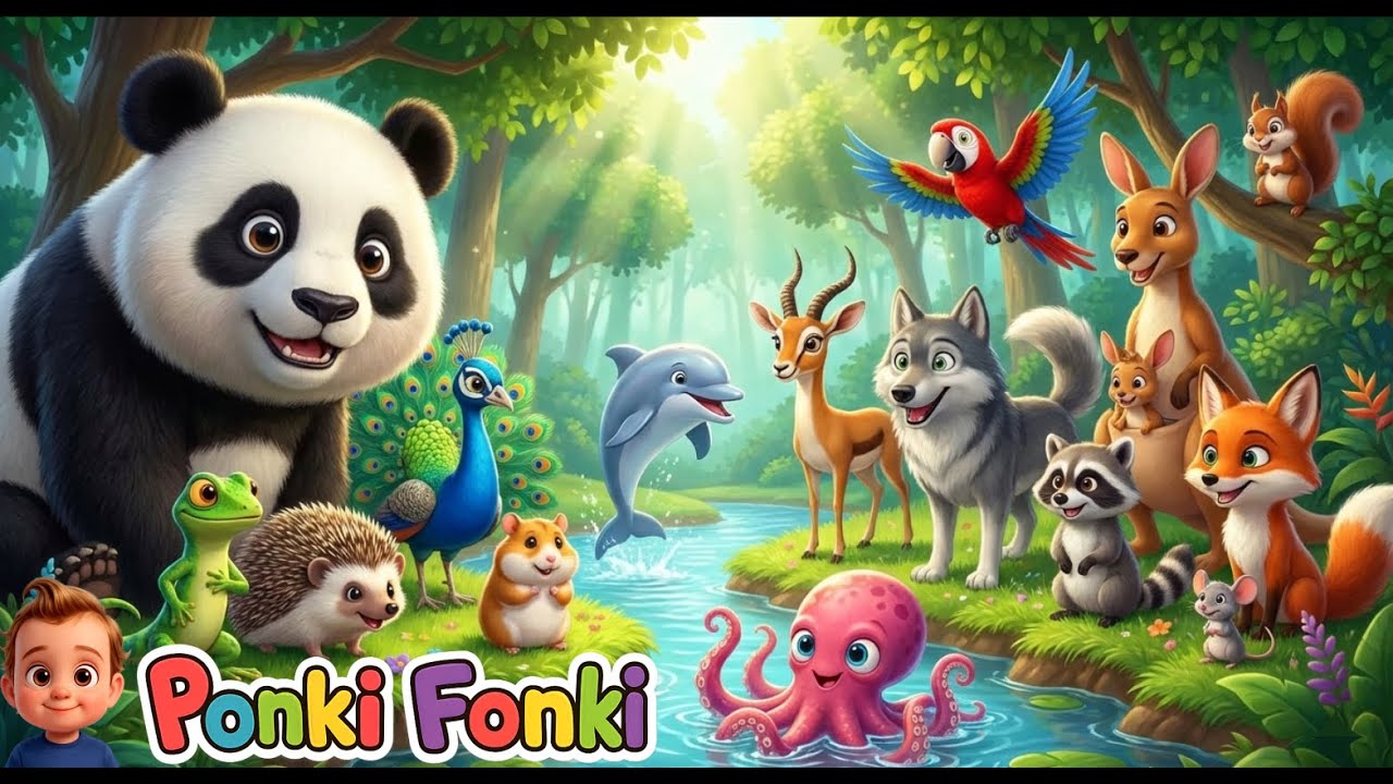 Hayvanlar Alemi 🐼🐬🐻 | @PonkiFonki Hayvanların Dünyası ile Tanış