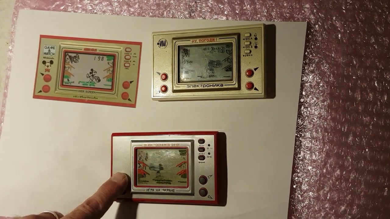 Elektronika 24-01 ИМ Mickey javítás Электроника НУ ПОГОДИ GAME & WATCH Nintendo работает РЕМОНТ