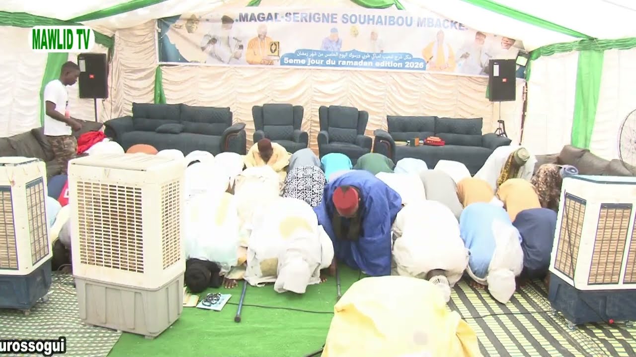 La Prière Magal Serigne Souhaibou Mbacke Célébré a Ourossogui 3éme Edition