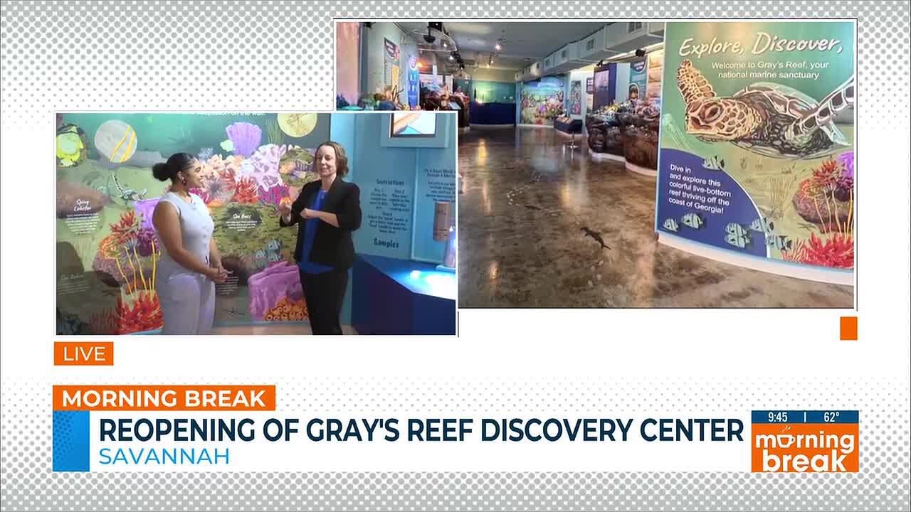Gray’s Reef Ocean Discovery Center to host grand re-opening on Saturday